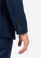 Hudson Navy Crosshatch Suit - SARTORO152