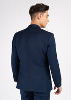 Hudson Navy Crosshatch Suit - SARTORO462