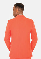 Hudson Orange Stretch Suit - SARTORO347