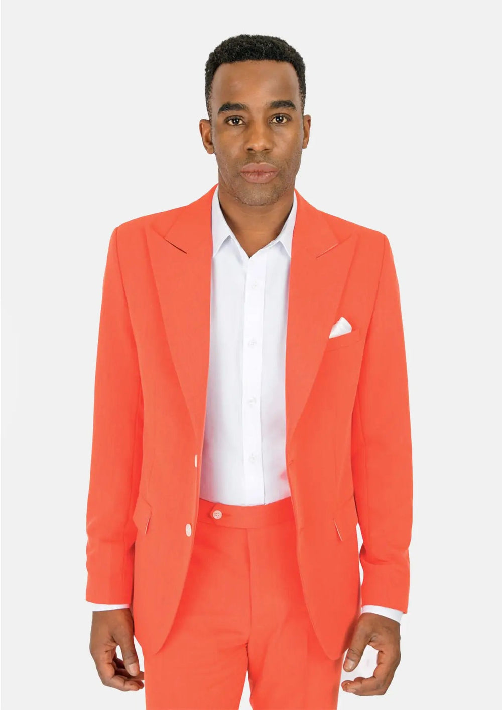 Hudson Orange Stretch Suit795