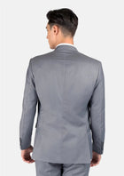 Hudson Oslo Grey Twill Suit - SARTORO53