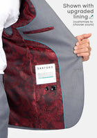 Hudson Oslo Grey Twill Suit - SARTORO9