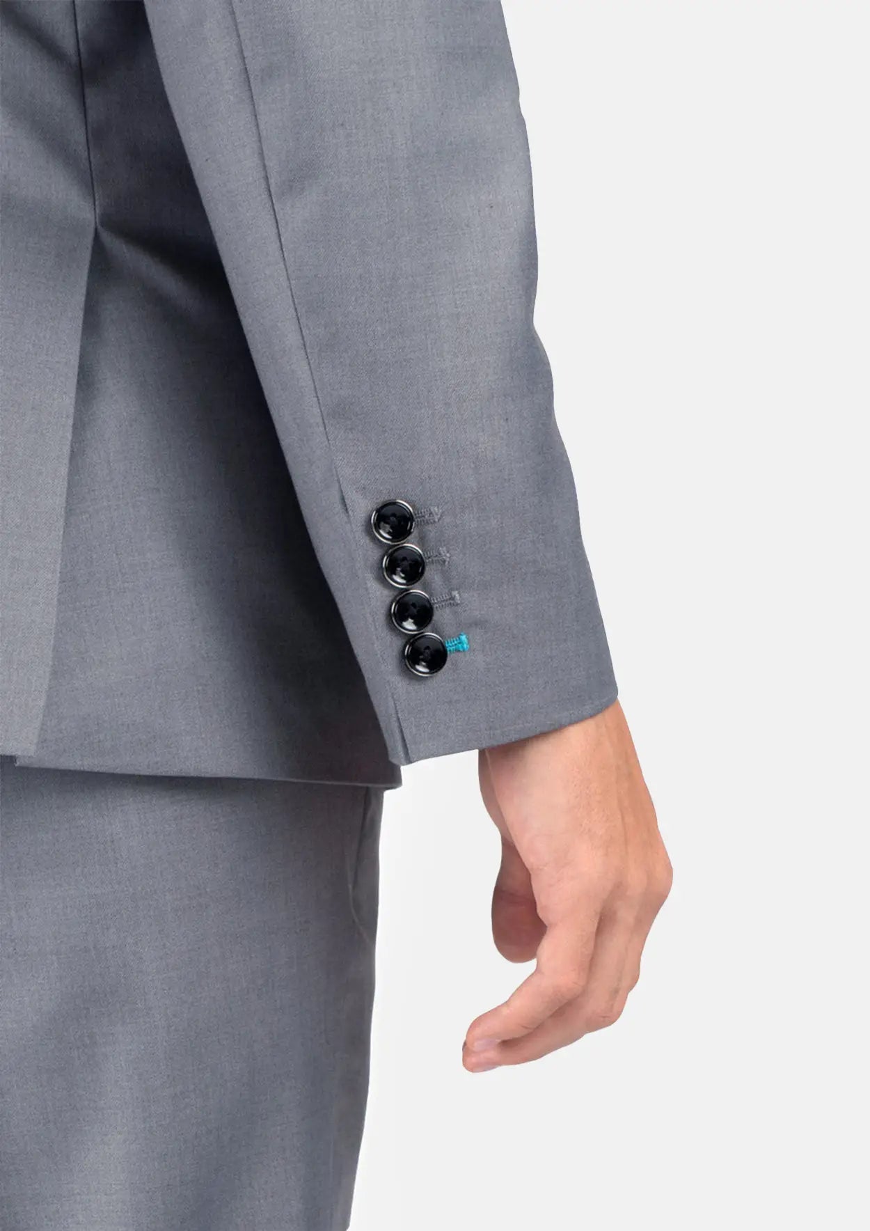 Hudson Oslo Grey Twill Suit - SARTORO