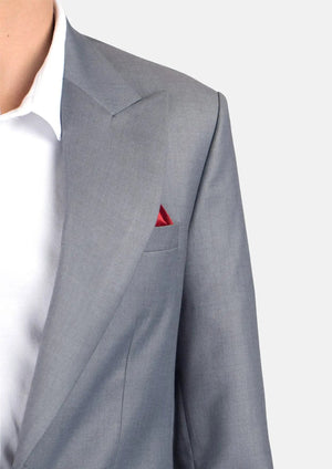 Hudson Oslo Grey Twill Suit - SARTORO