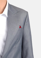 Hudson Oslo Grey Twill Suit - SARTORO73