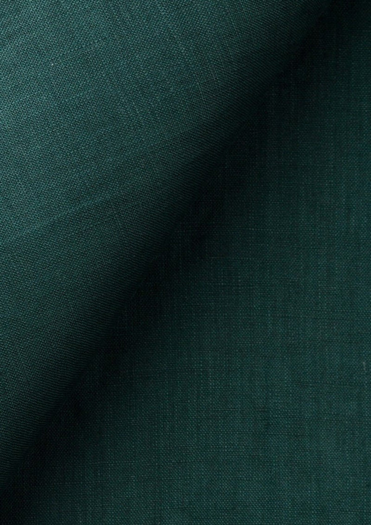 Hudson Phthalo Green Linen Jacket - SARTORO