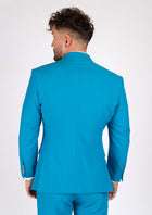 Hudson Sapphire Blue Stretch Jacket - SARTORO518