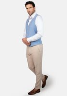 Icy Blue Vest - SARTORO948
