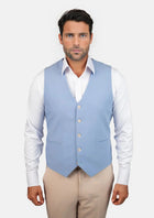 Icy Blue Vest - SARTORO888