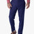 Indigo Blue Windowpane Pants - SARTORO