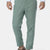 Jade Green Linen Pants - SARTORO