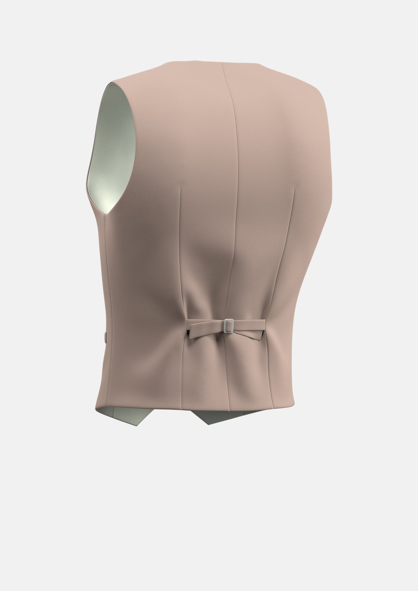 Khaki Cotton Vest - SARTORO