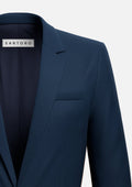 Lafayette Blue Microcheck Jacket - SARTORO