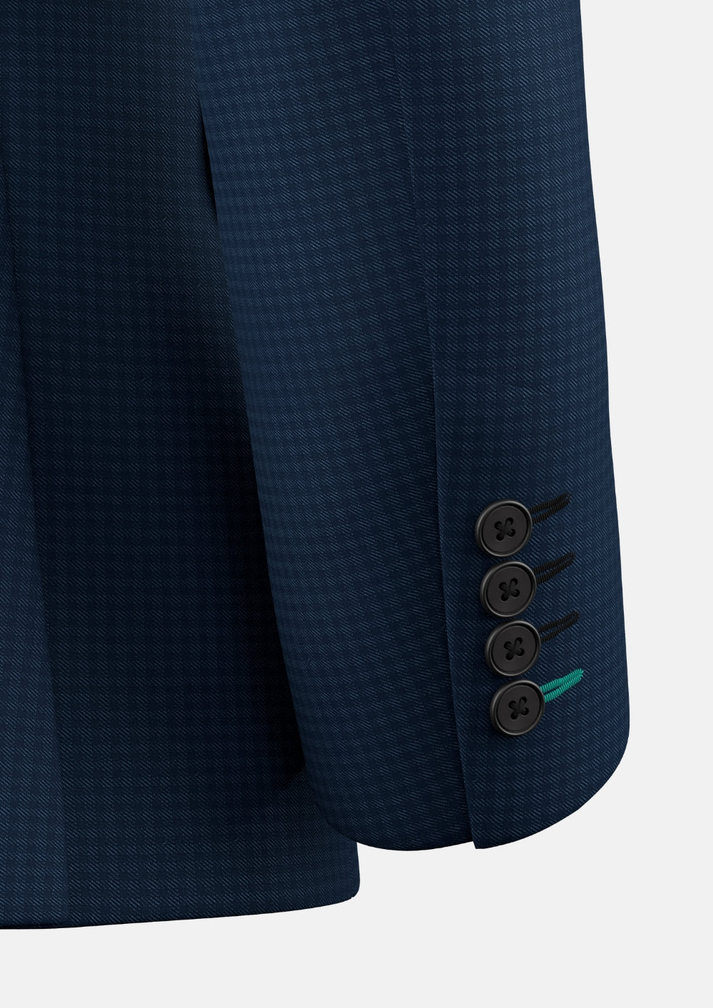 Lafayette Blue Microcheck Jacket - SARTORO