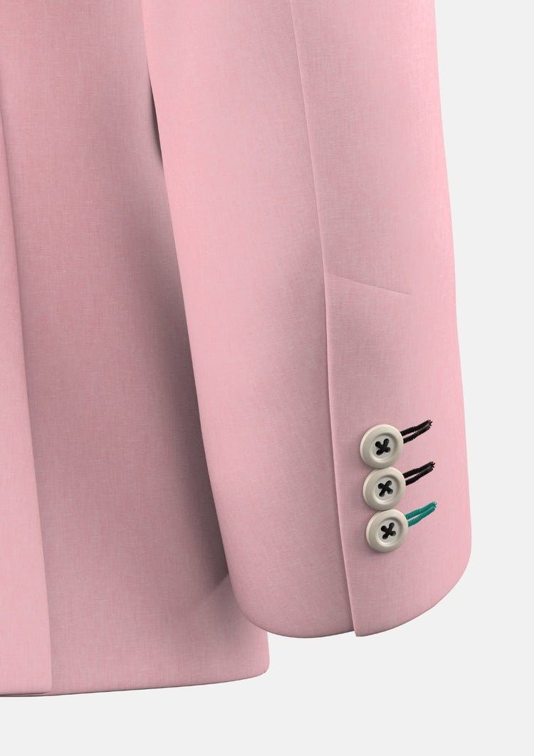 Liberty Amaranth Pink Linen Jacket - SARTORO