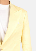 Liberty Light Yellow Linen Suit - SARTORO