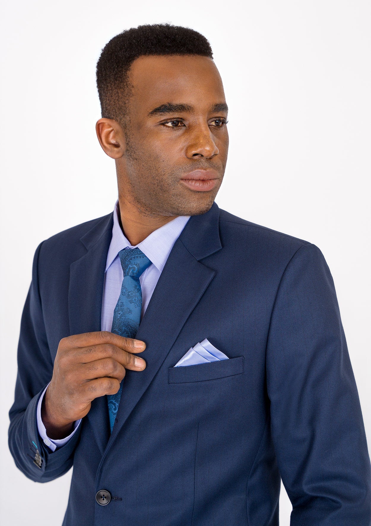 Thompson Navy Twill Suit - SARTORO