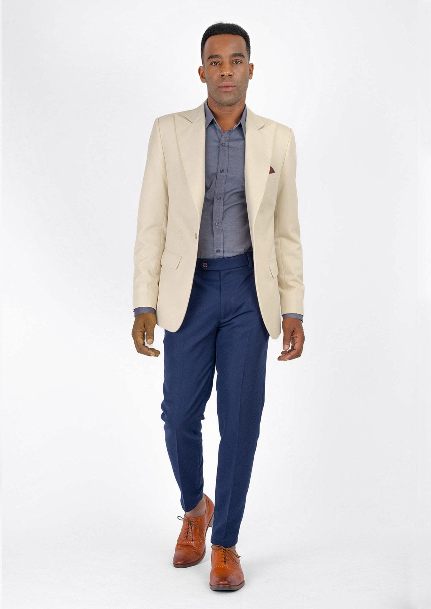 Liberty Sand Cotton Jacket - SARTORO