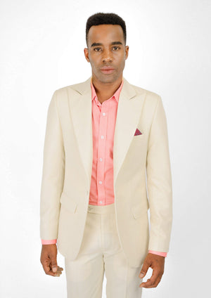 Liberty Sand Cotton Suit