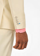 Liberty Sand Cotton Suit - SARTORO778