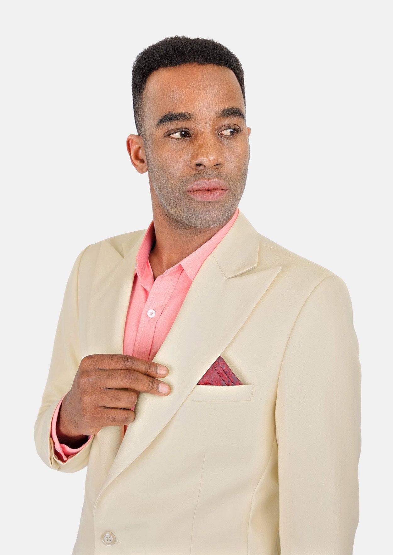 Liberty Sand Cotton Suit - SARTORO