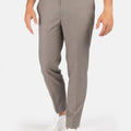 Light Brown Sharkskin Pants - SARTORO