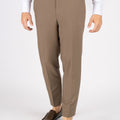 Light Brown Stretch Pants - SARTORO