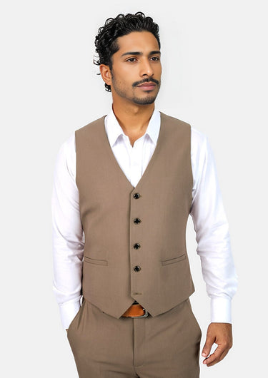 Light Brown Vest - SARTORO