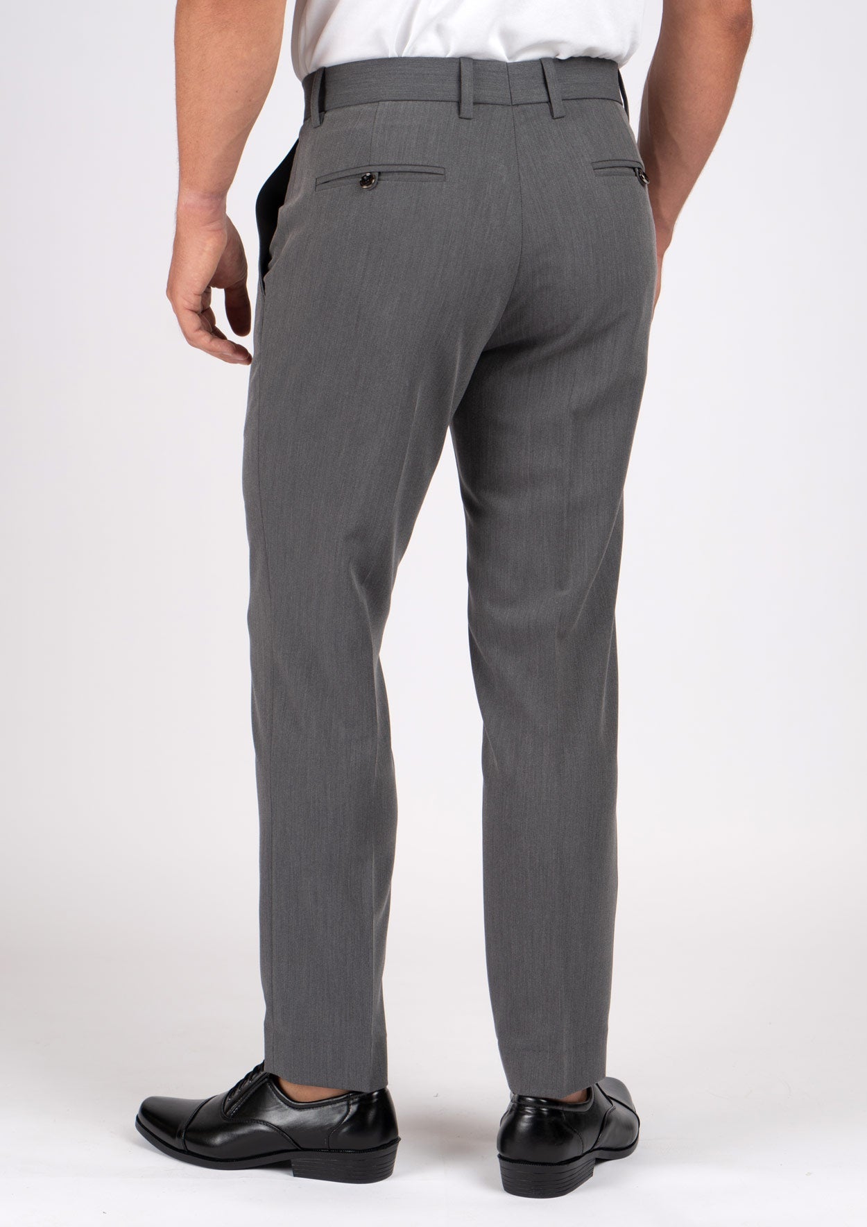 Light Grey Stretch Pants - SARTORO