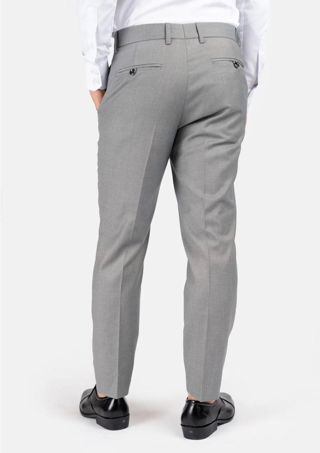 Light Grey Twill Pants - SARTORO