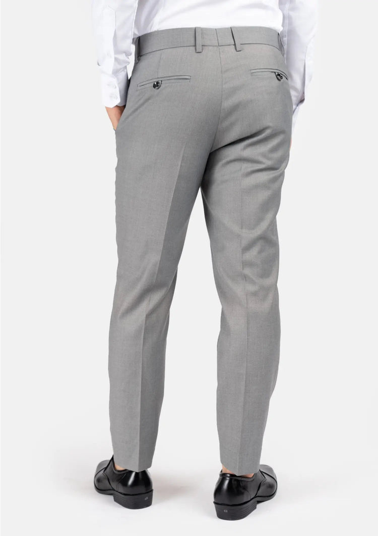 Light Grey Twill Pants - SARTORO322