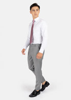 Light Grey Twill Pants - SARTORO658