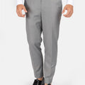 Light Grey Twill Pants - SARTORO