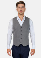 Light Grey Vest - SARTORO405