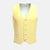 Light Yellow Linen Vest - SARTORO