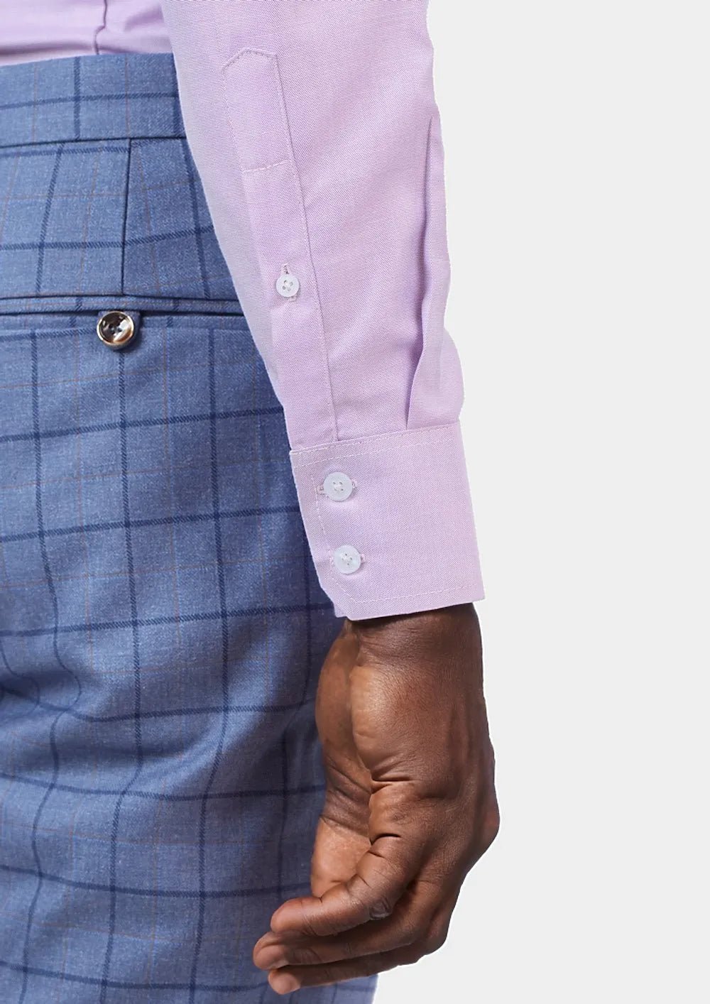 Lilac End On End Shirt - SARTORO