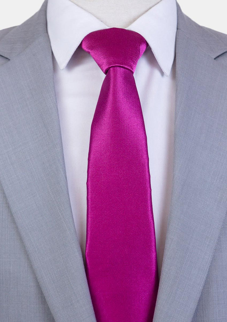 Magenta Purple Tie - SARTORO