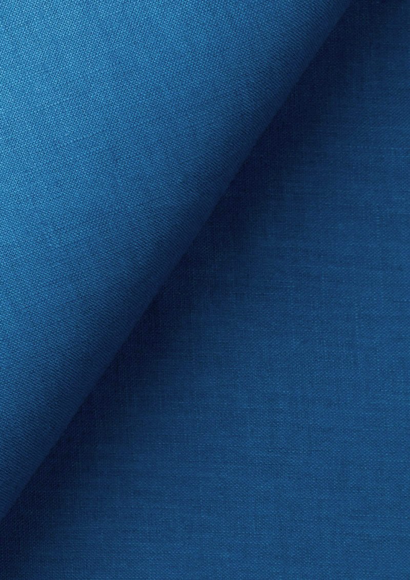 Marine Blue Linen Vest - SARTORO