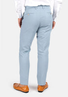 Maya Blue Linen Pants - SARTORO92