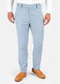 Maya Blue Linen Pants - SARTORO
