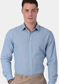 Maya Blue Linen Shirt - SARTORO