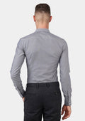 Medium Grey End On End Shirt - SARTORO