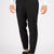 Midnight Black Stretch Pants - SARTORO