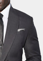 Monroe Shimmer Black Jacket - SARTORO760
