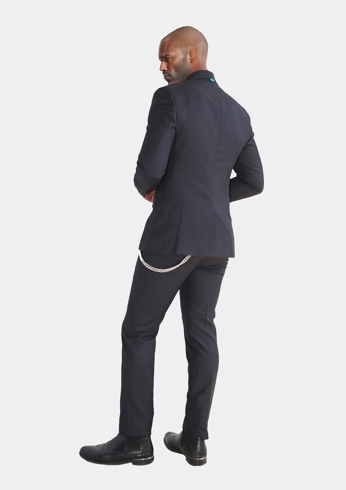 Monroe Shimmer Black Suit - SARTORO