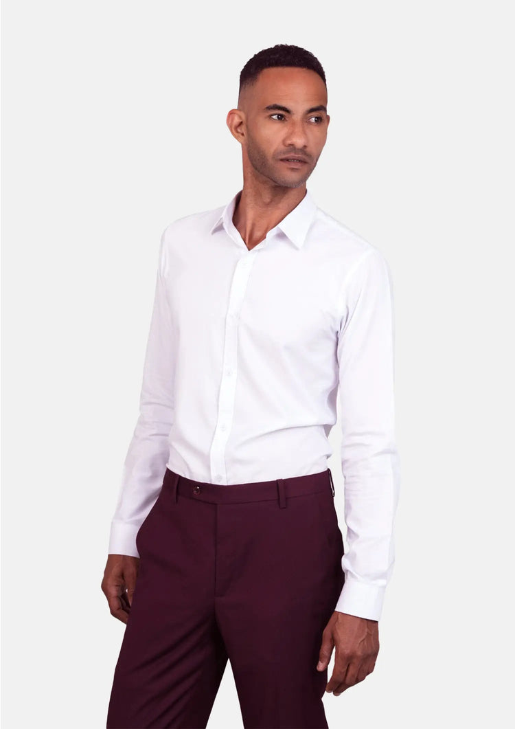 Mulberry Twill Pants - SARTORO307