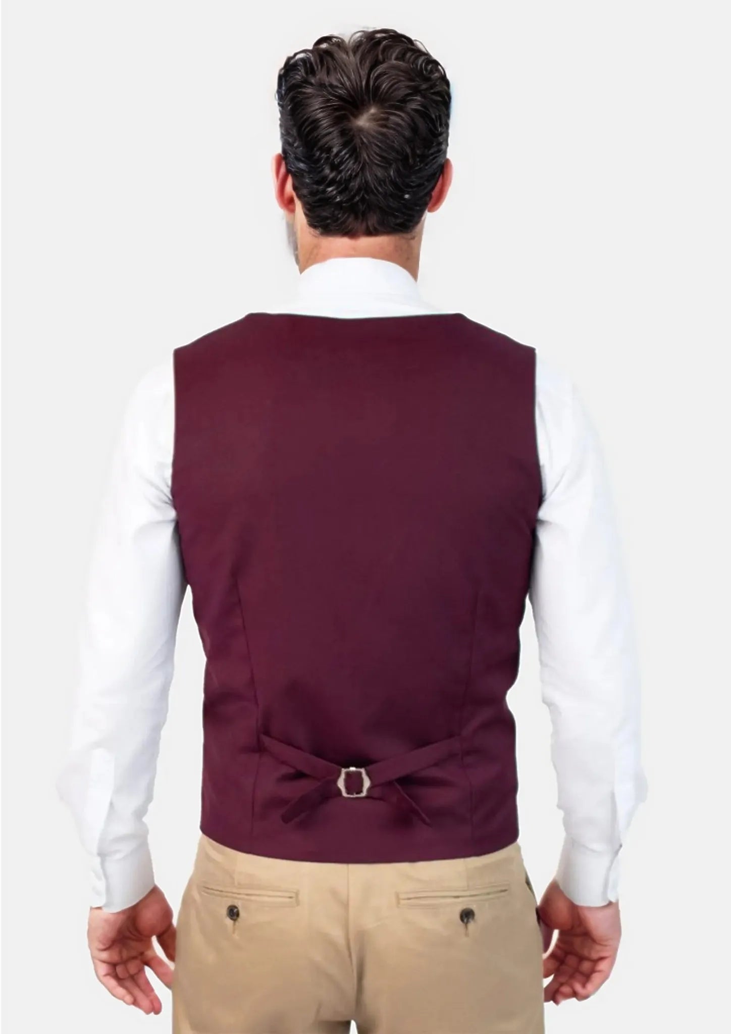 Mulberry Twill Vest - SARTORO
