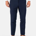 Navy Blue Stretch Pants - SARTORO