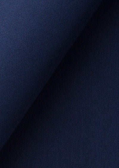 Navy Cotton Chino Pants - SARTORO