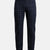 Navy Flannel Windowpane Pants - SARTORO